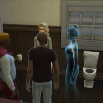 Bathroom conversations are the best!